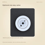 WINFULL optional one-way valve; color panel coffee packaging