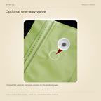 WINFULL optional one-way valve; cube coffee packaging