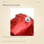 WINFULL optional one-way valve; diamond coffee packaging