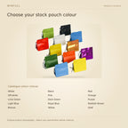 WINFULL choose your stock pouch colour; rope handle coffee packaging