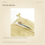 WINFULL pull-tab opening; stand up coffee packaging